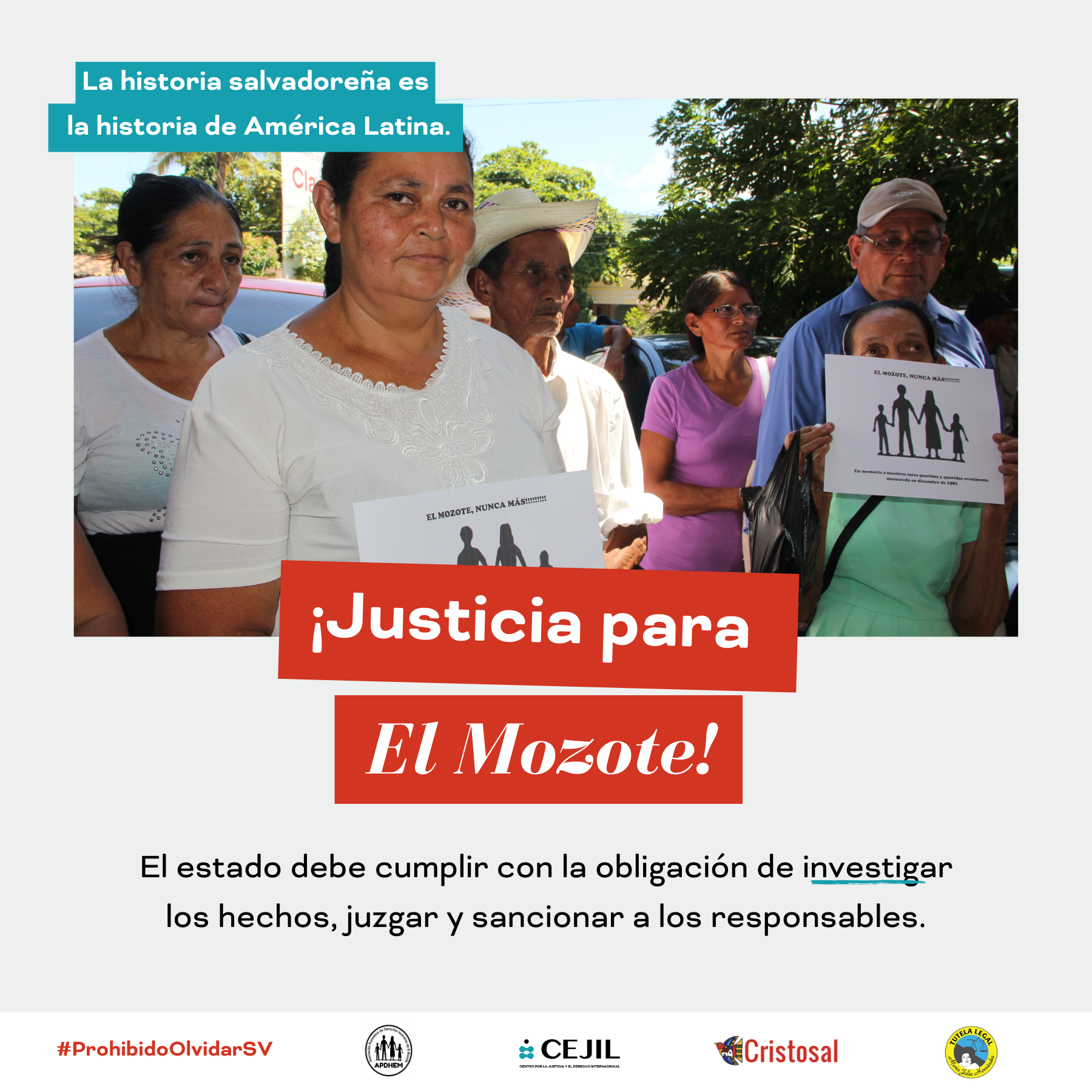 Justicia para El Mozote